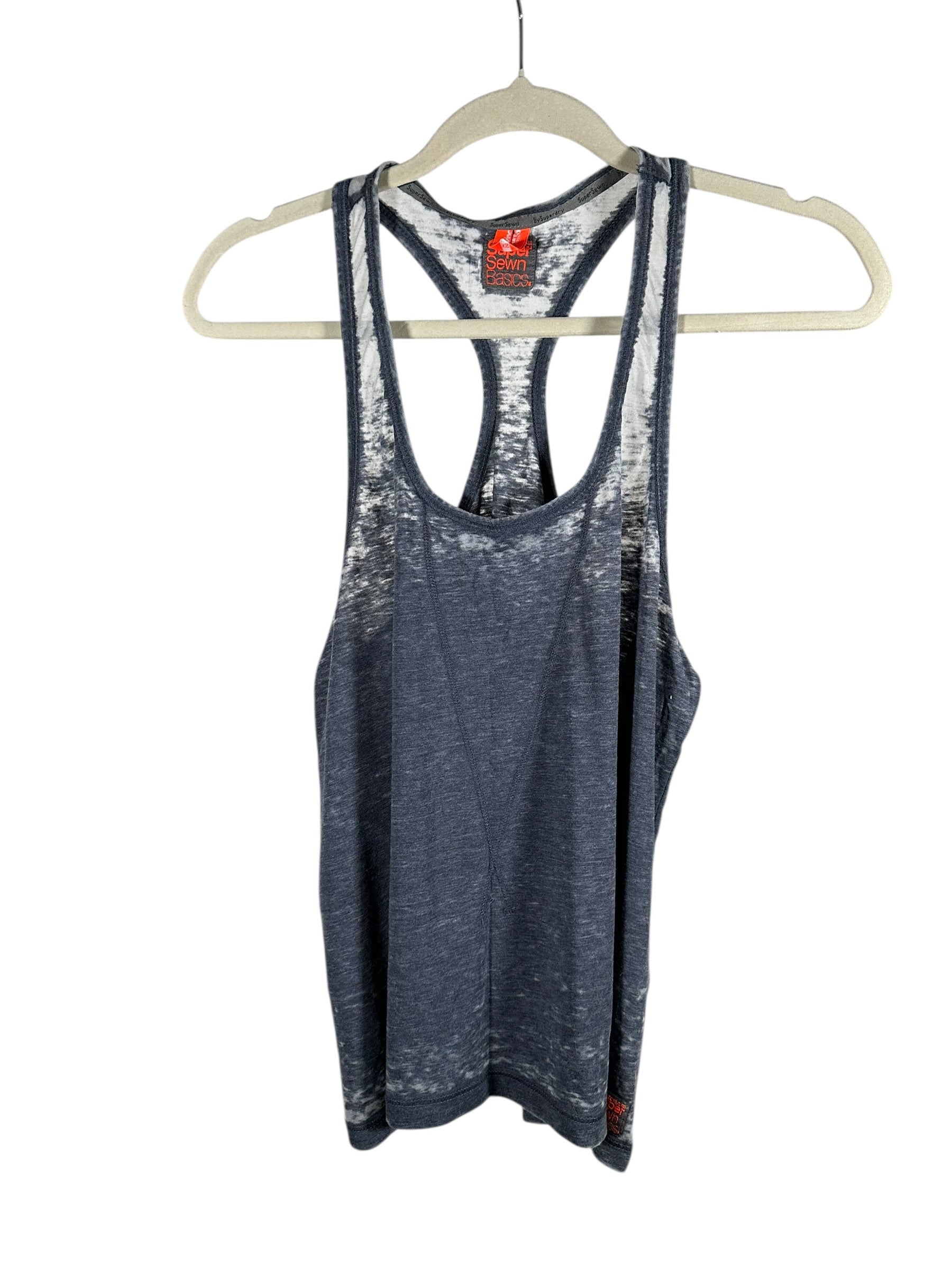 Super dry Seven Basics/ Use/ Distressed Tank Top/SD-0003